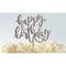 Multicolor Glitter Happy Birthday Cake Topper by Makery®